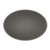 Arcqua Prince opbouw waskom ovaal 49x34 - Mat quartz grijs